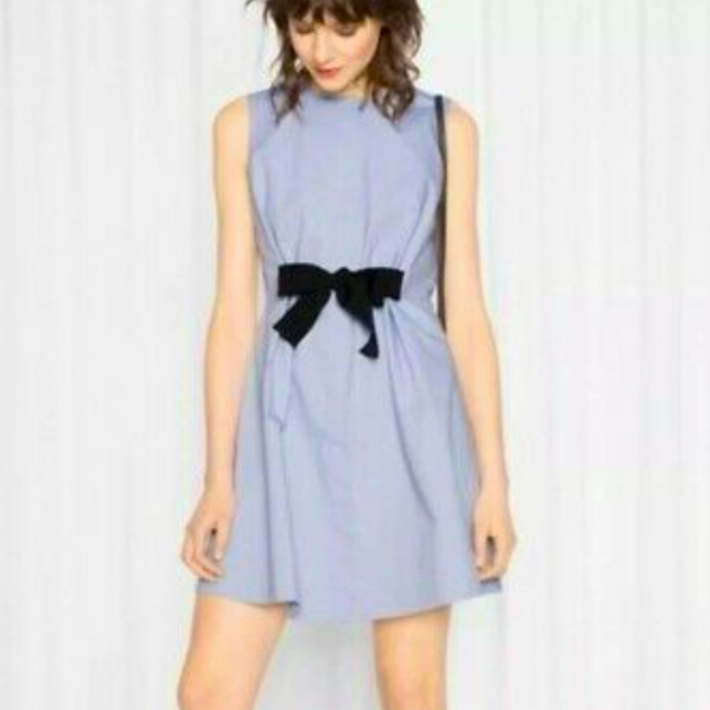 PARIS ATELIER & OTHER STORIES Front Bow Dress SZ 4